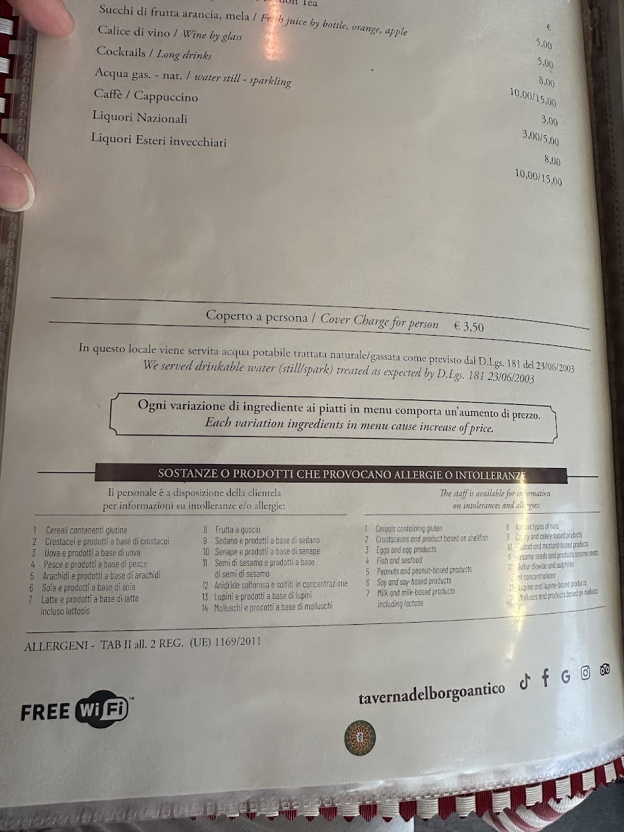 Menu Taverna Del Borgo Antico-2